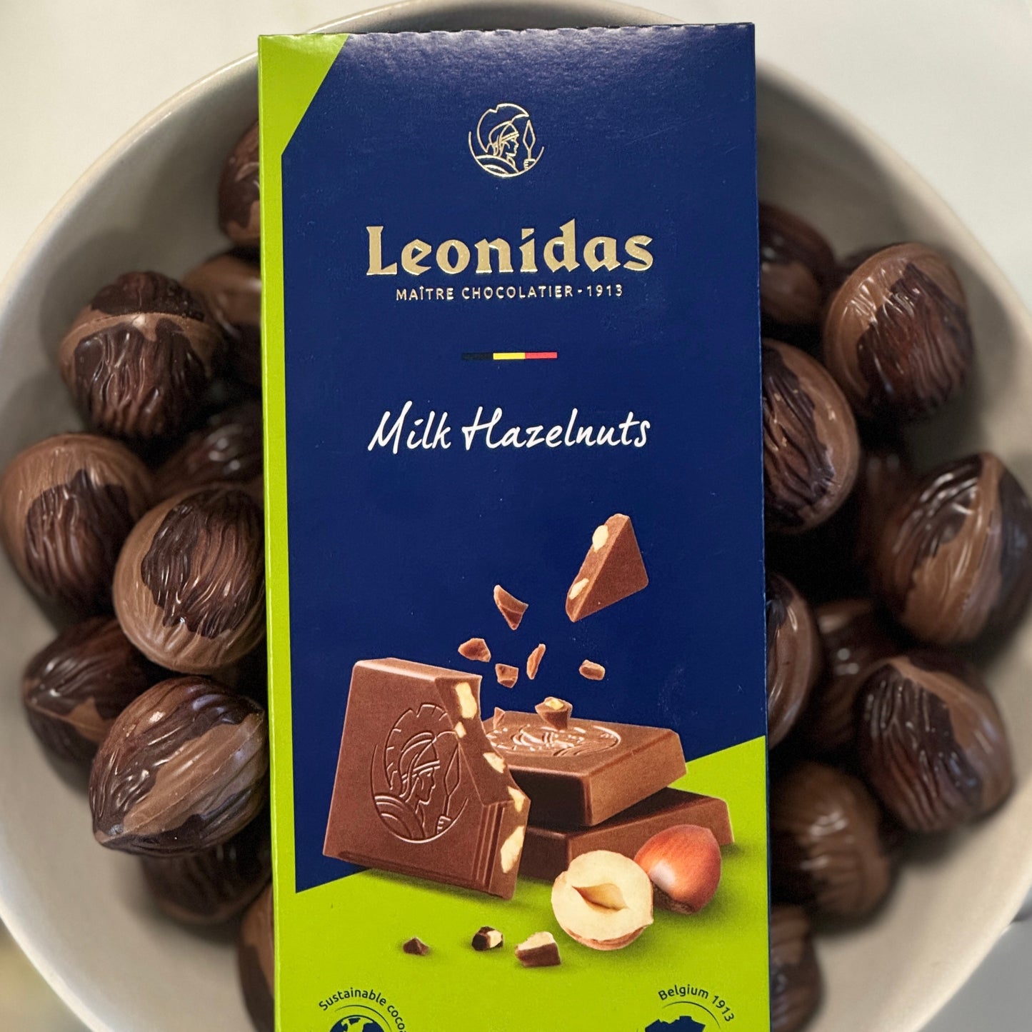Tablette chocolat au lait noisettes 100G
