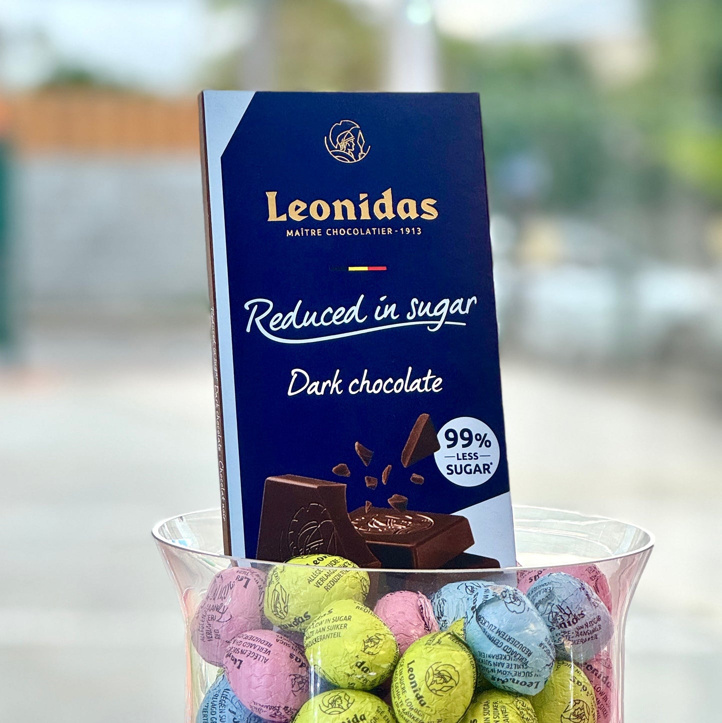 Tablette Chocolat Noir Réduite en Sucres 100g